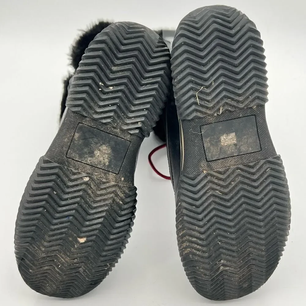 Women’s LaNeige Winter Snow Boots Black Size 9